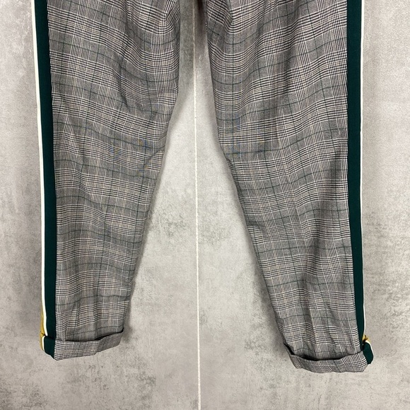 Zara plaid trouser with side stripe - Picture 7 of 9